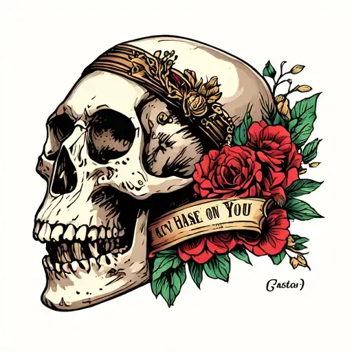 Skull On Chase You Back