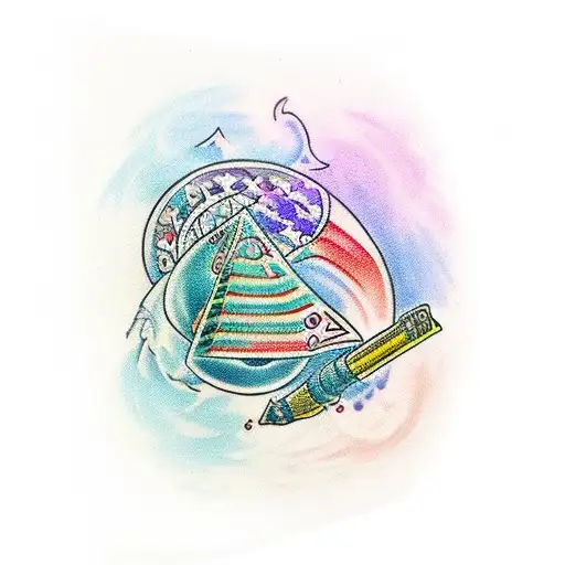 American Traditional Rolling 6 Sided Dice