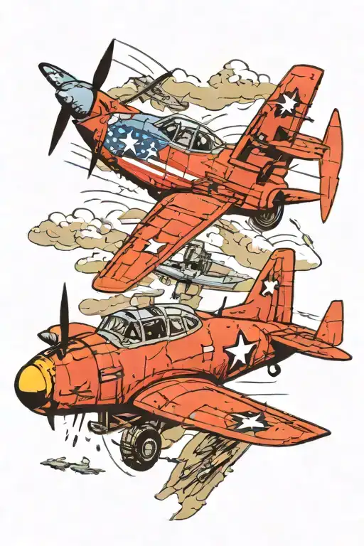 Military Aircraft Falls Apart In The Air