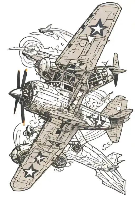 Military Plane Falls Apart In The Air