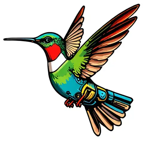 Robotic Hummingbird Hovering