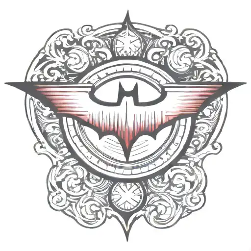 Red Batman Symbol