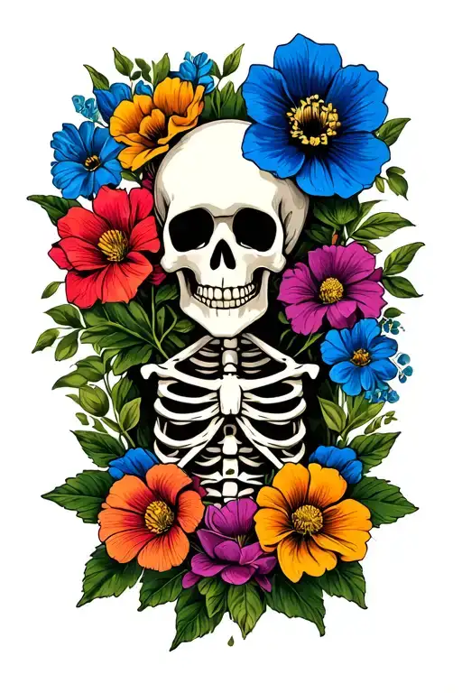 Skeleton Flowers