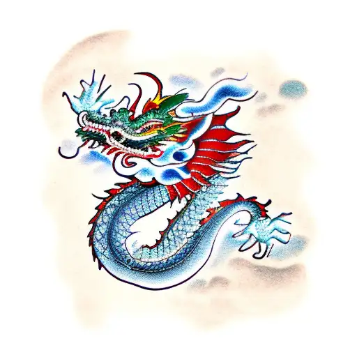 Chinese Dragon God