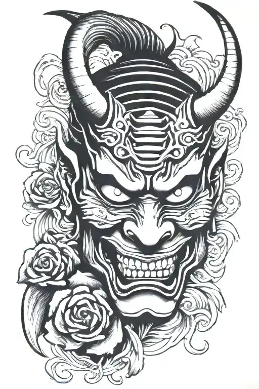 Hannya Mask Samurai