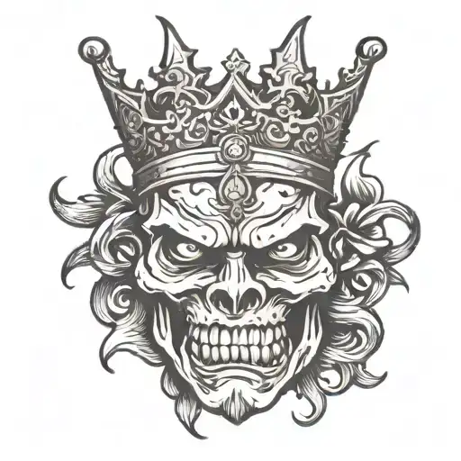 Demon King Crown Adorned