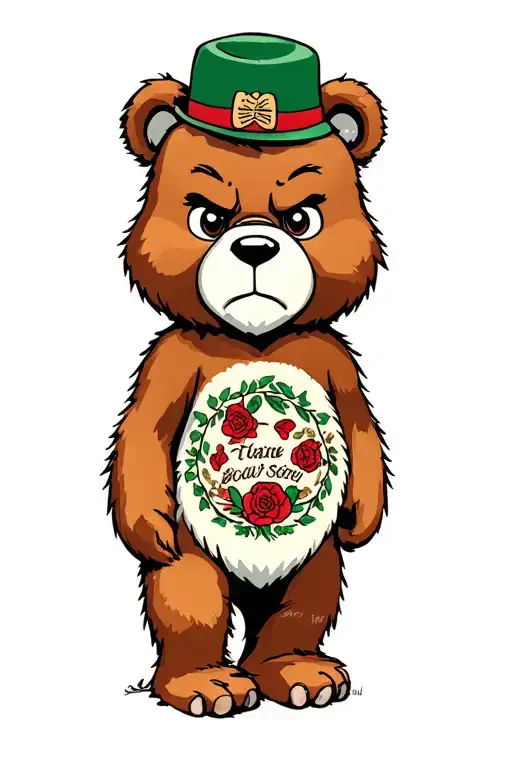 Grumpy Bear Care Bear Standing