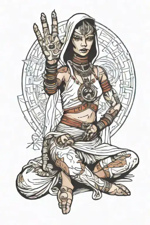 Star Wars Slave Qira Sheer Clothes