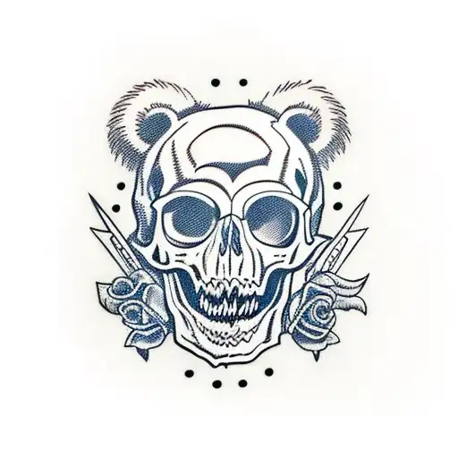 Bearserker With Bear Skull