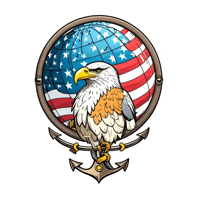Eagle Globe And Anchor