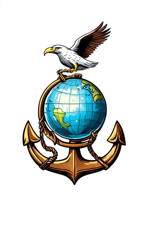Eagle Globe And Anchor