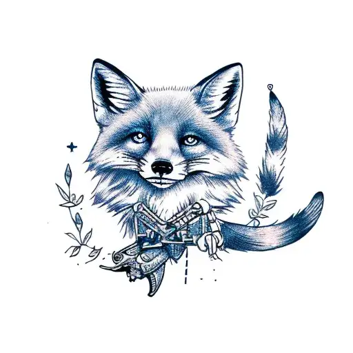 Fox With Tail