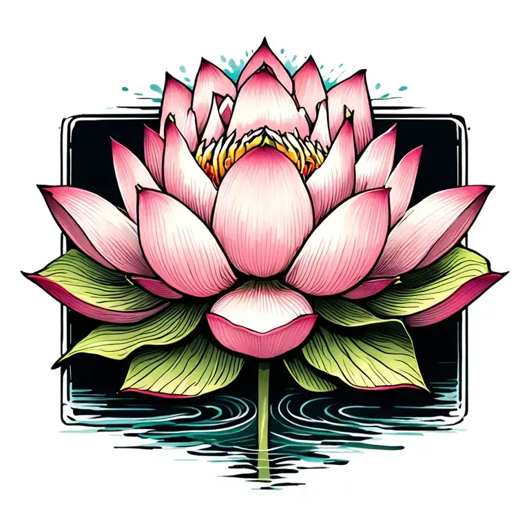 Lotus Flower Blooming