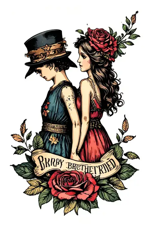 Memory Tattoo For Brother Sister Bond