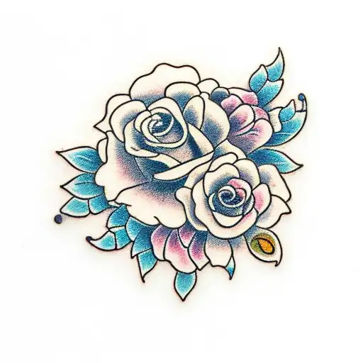 Music Cassette With Flowers