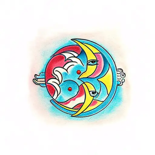 Sun And Moon Interlocking