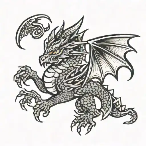 Dragon With Wings