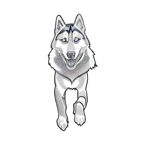 A Husky Dog