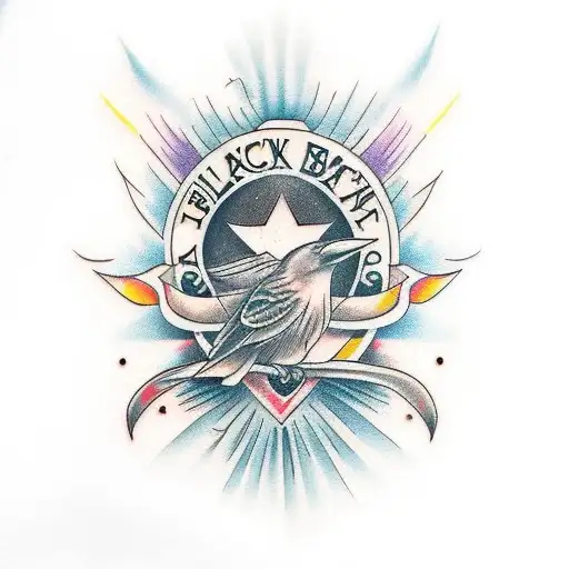 Black American Traditional Crow