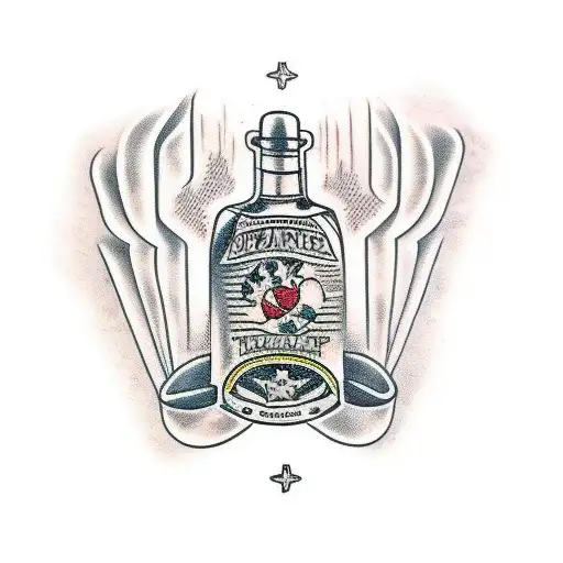 Friendship Rum Bottle