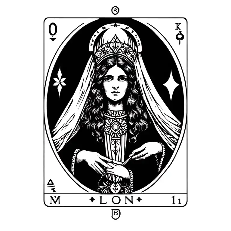Tarot Card High Priestess