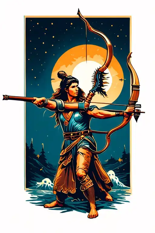 Sagittarius Archer Shooting