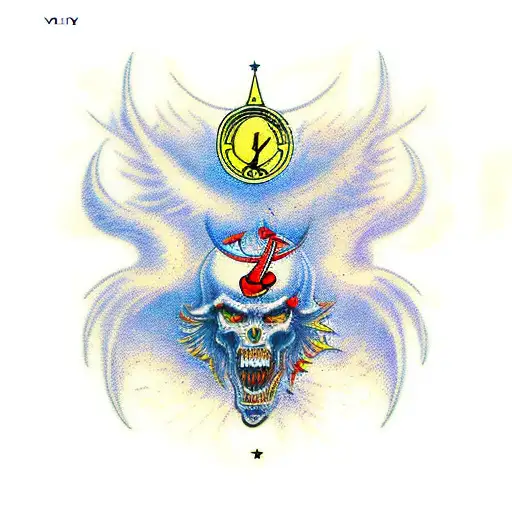 The Fall Of Lucifer From Heaven