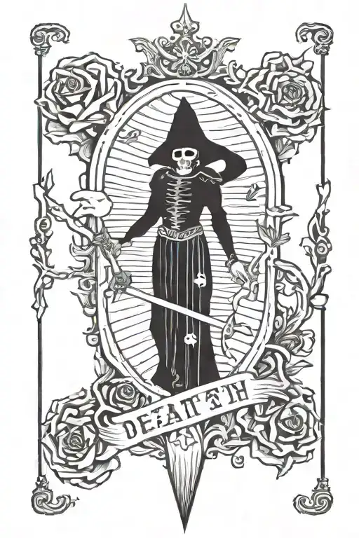 Death 13 Tarot Card