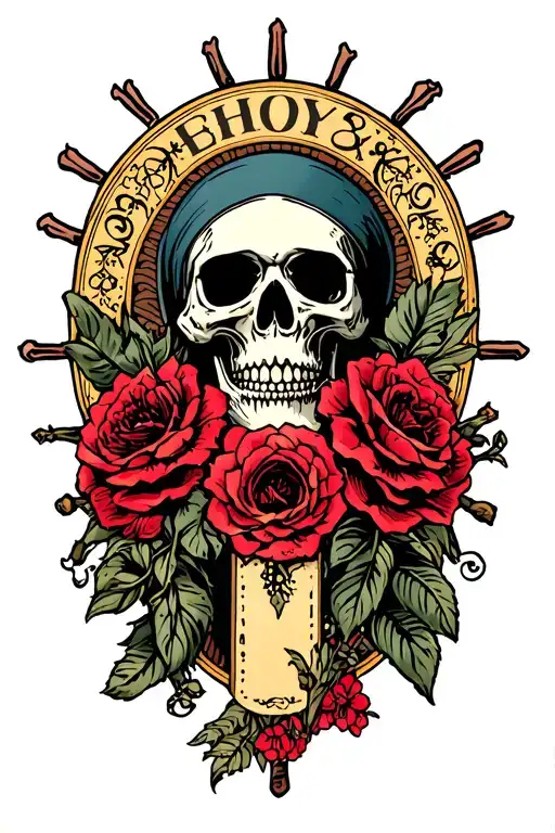 Holy Death And Skull