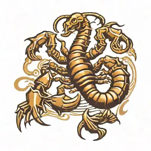 Scorpion With A Hammer For A Tail