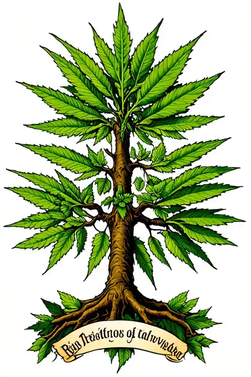 Weed Tree Of Knowledge