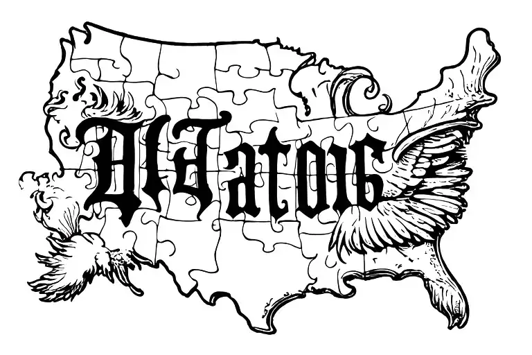 Puzzle Background Looking