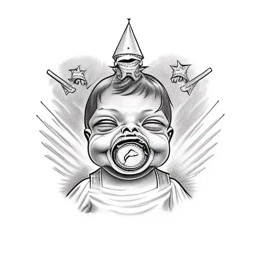 Crying Child Becoming A Demon