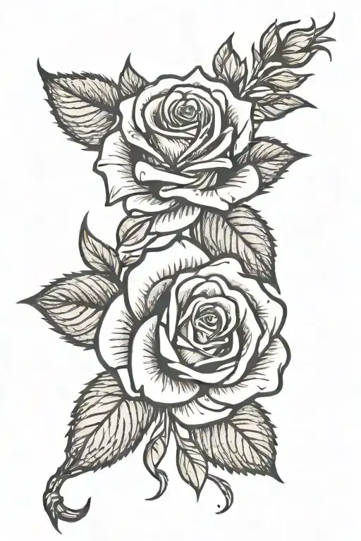 Rose On Fore Arm