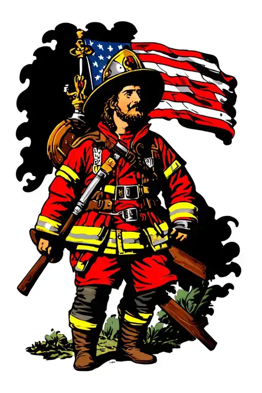 Saint Florian Firefighter