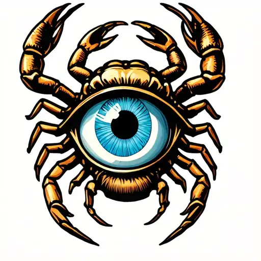 Scorpion And Eyeball