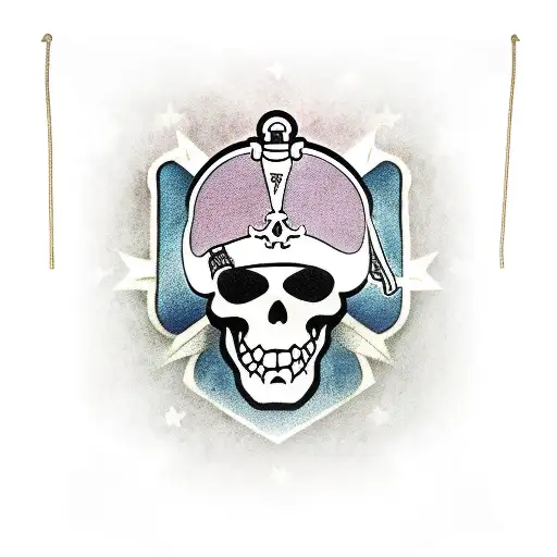 Circuit Board Pirate Flag