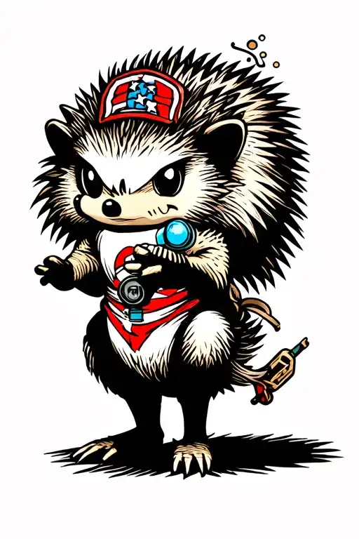 Operating Room Warrior Hedgehog