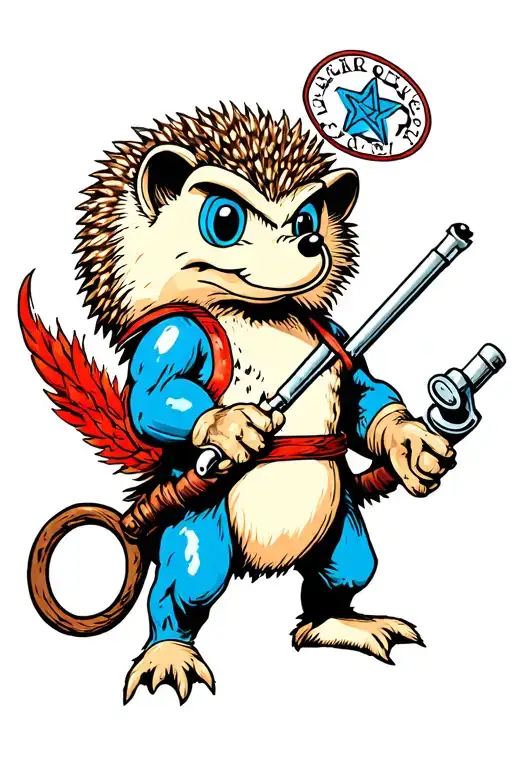 Operating Room Warrior Hedgehog