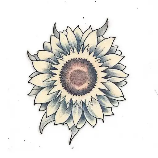 Daughter Sunflower Butterfly