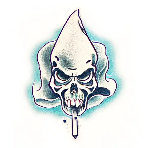 Grim Reaper In Headlock