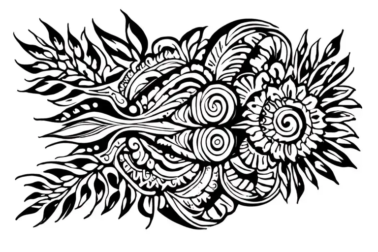 Polynesian Style Tattoo Female