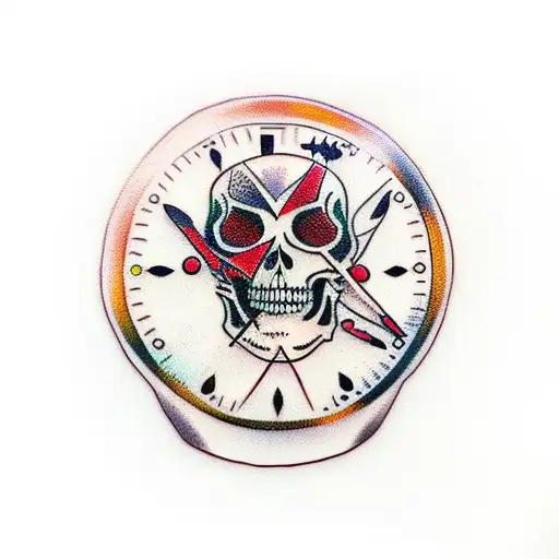 Clock Kid Skull