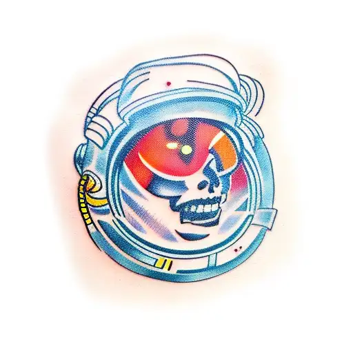 Astronaut Figting In Space