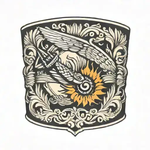 Mourning Band With Spitfire