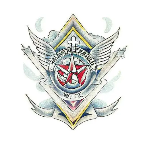 Memorial Tattoo With No Religious Affiliation