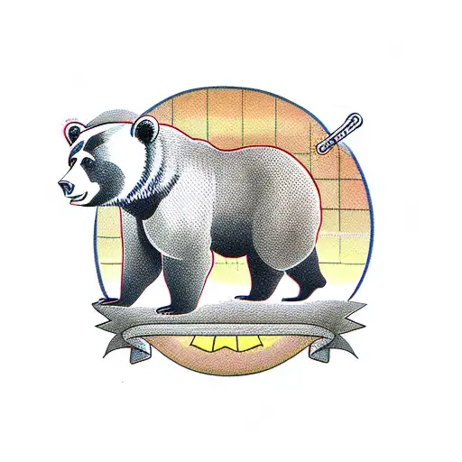 Bear Standing On Hind Legs