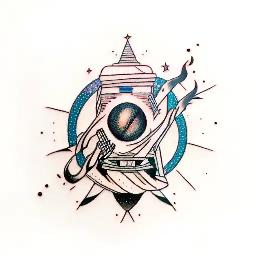 Interstellar Black Hole With Hands