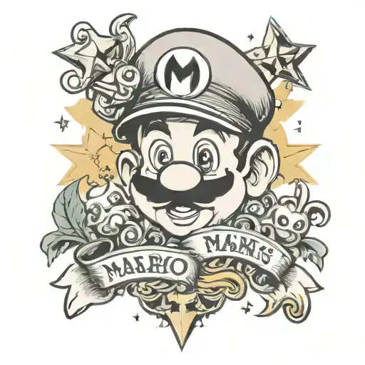 My Son's Name Mario With Baby Decorations Together