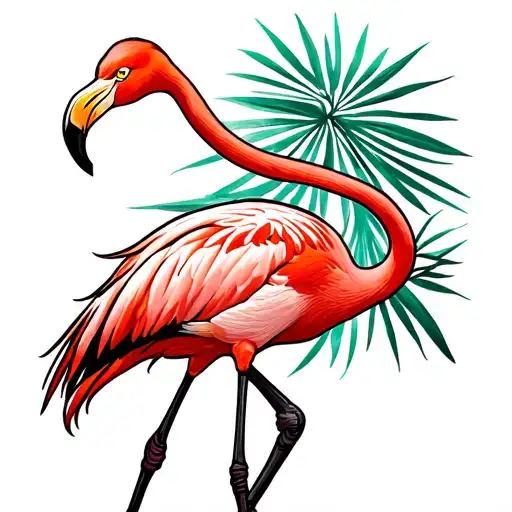 Flamingo Standing